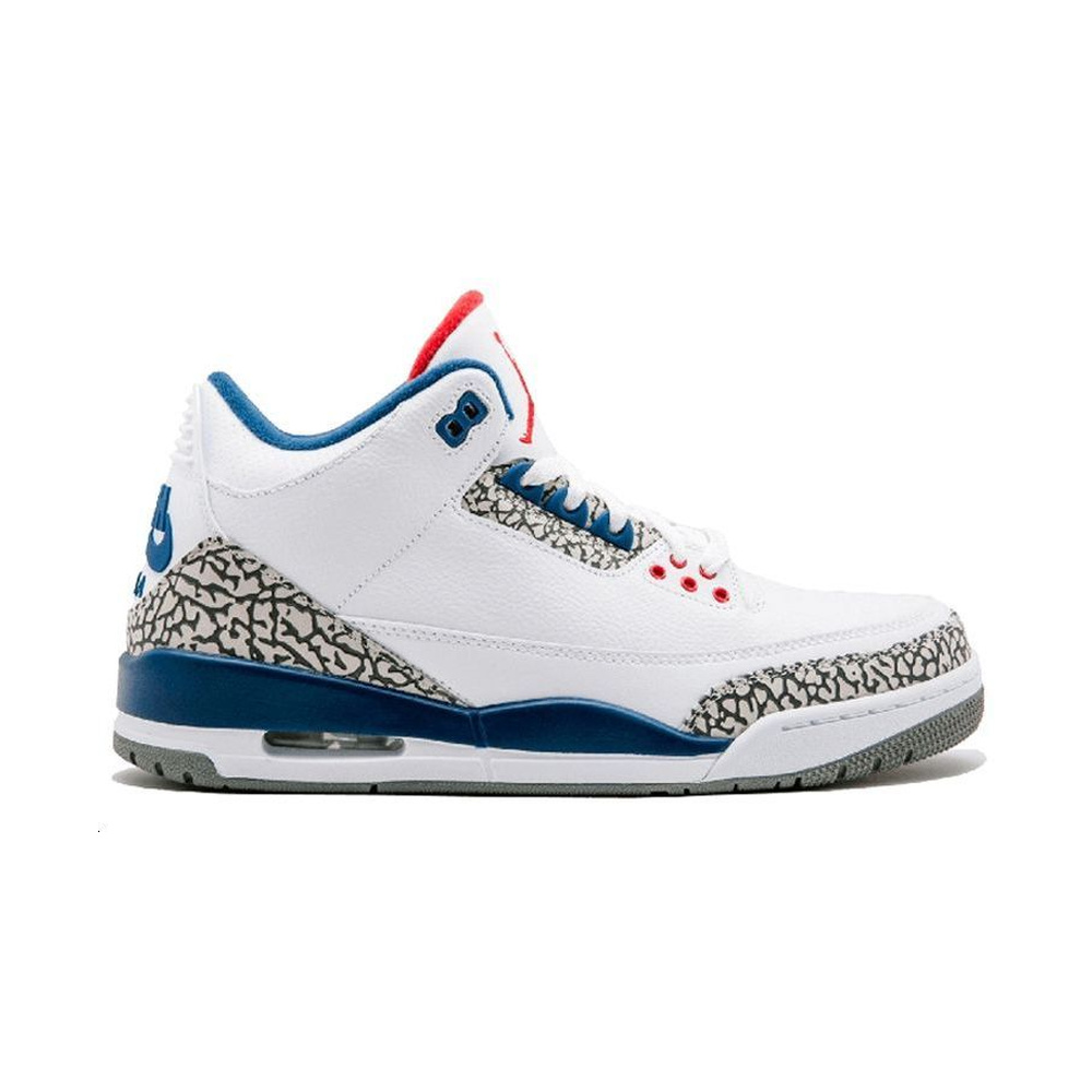 Air Jordan 3 'White / Black / White' Мужские