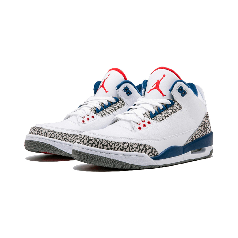 Air Jordan 3 'White / Black / White' Мужские