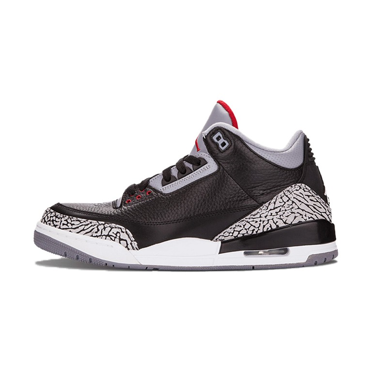 Air Jordan 3 'Black / Medium Soft Pink / White' Мужские