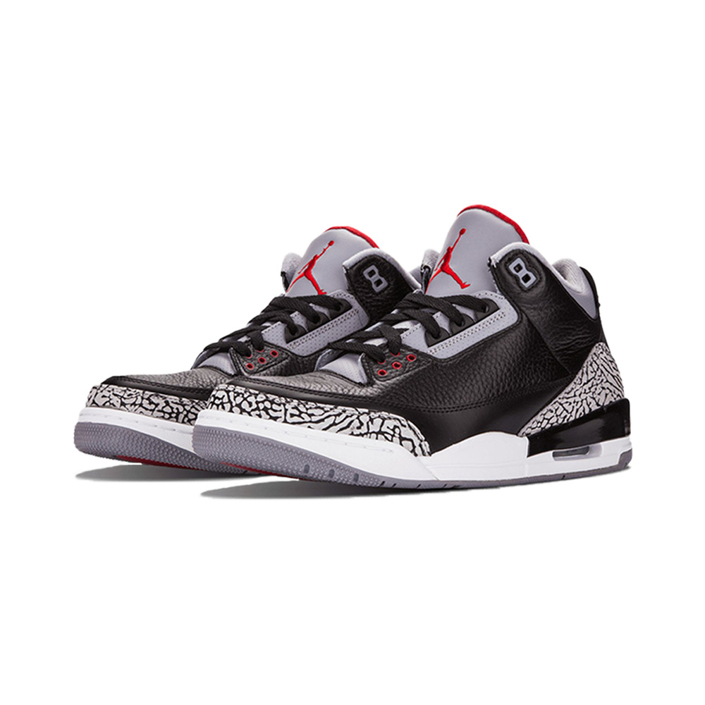 Air Jordan 3 'Black / Medium Soft Pink / White' Мужские