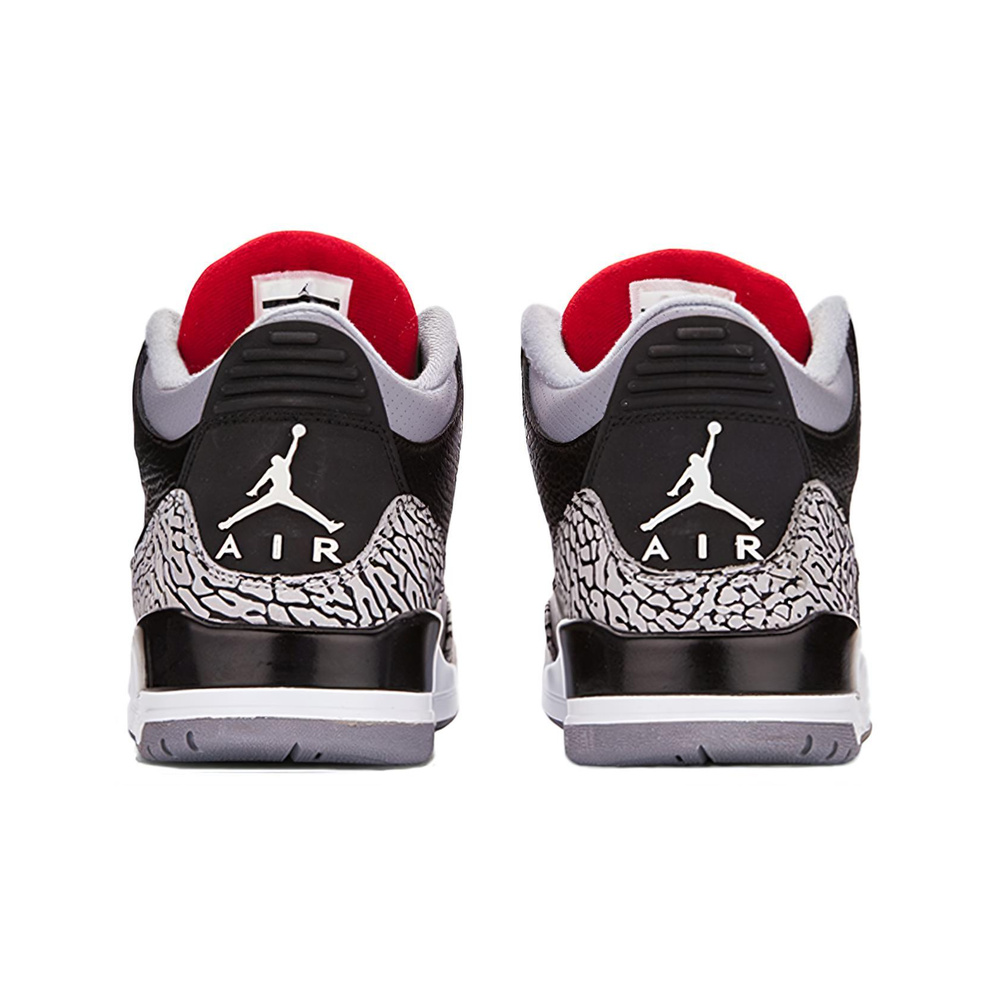 Air Jordan 3 'Black / Medium Soft Pink / White' Мужские