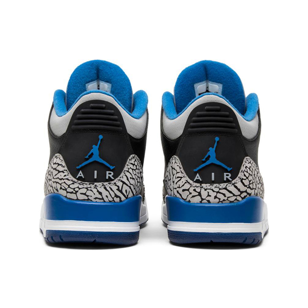 Air Jordan 3 'Black / White / Black' Мужские