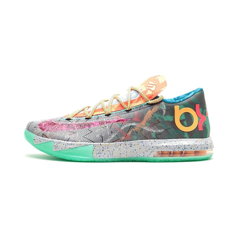 Nike Kd 6 'White / Atomic Pink / Racer Blue / Black' Мужские
