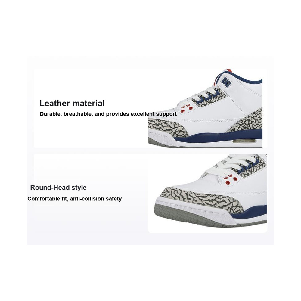 Air Jordan 3 'Summit White / Vast Grey / Cannon / White' Мужские