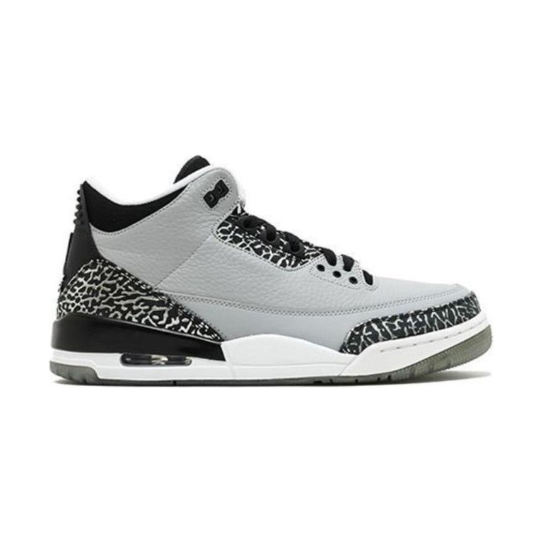 Air Jordan 3 'Pure Platinum / White' Мужские