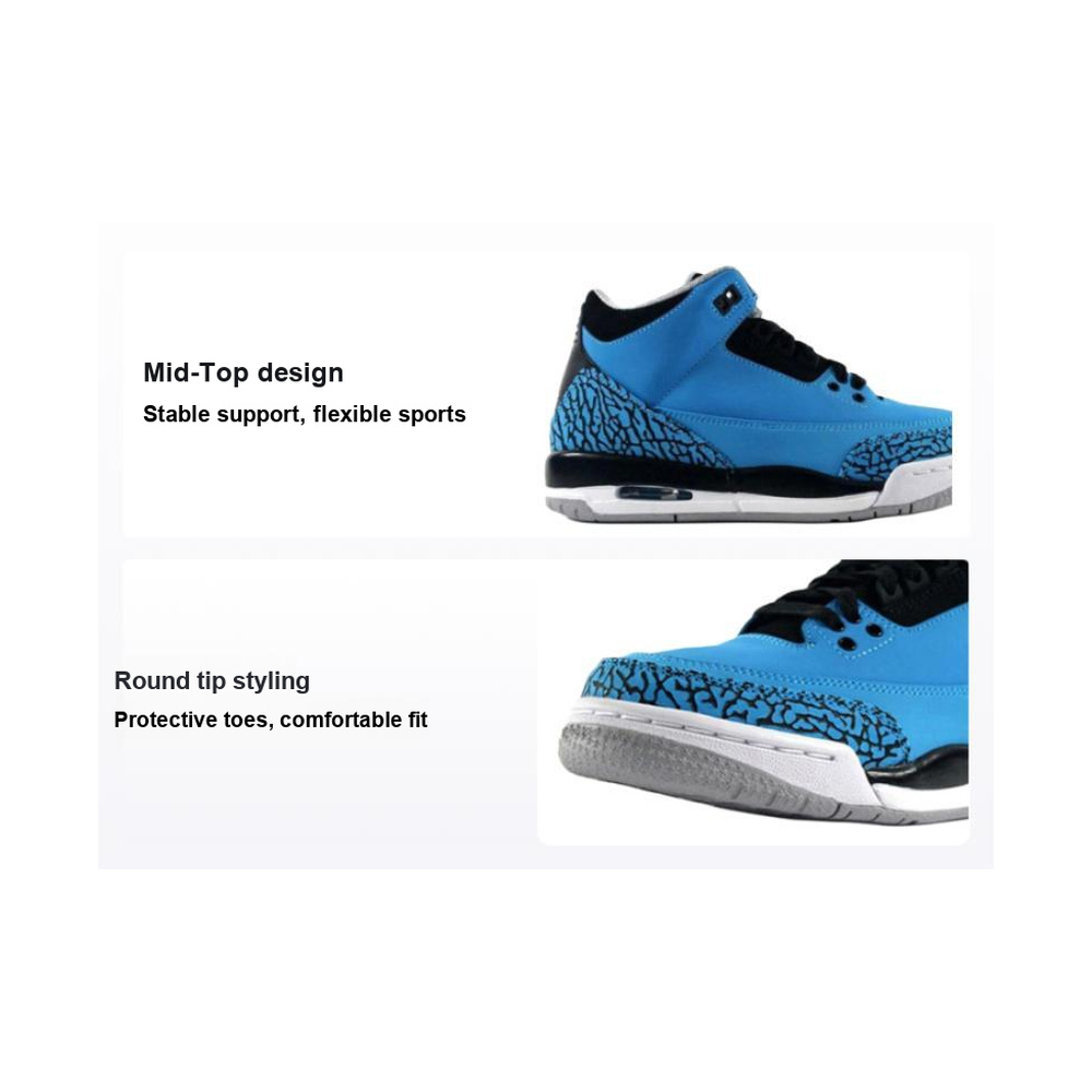 Air Jordan 3 'Sail / Coconut Milk / Anthracite / Metallic Silver' Мужские