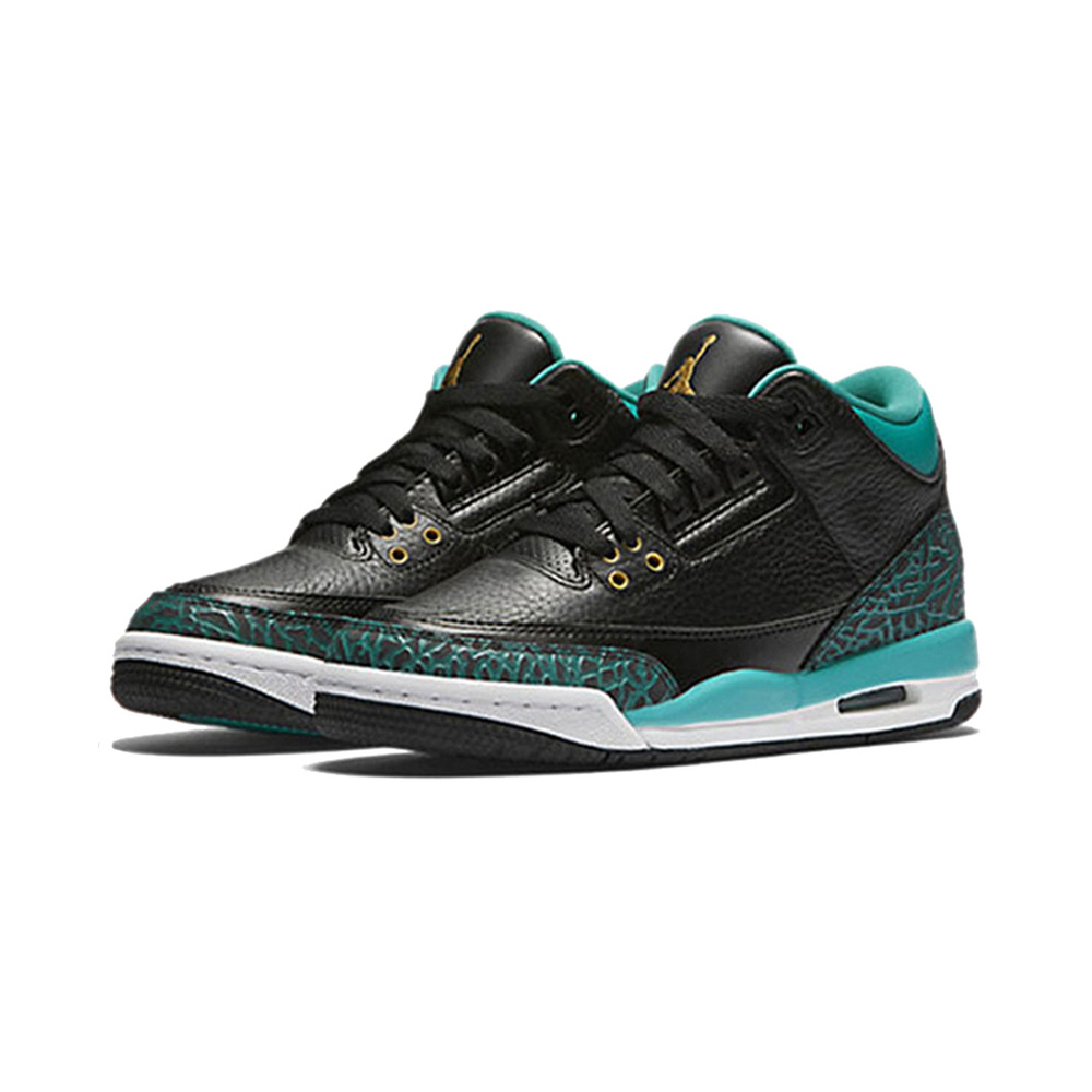 Air Jordan 3 'Light Smoke Grey / Smoke Grey / White / Black' Мужские
