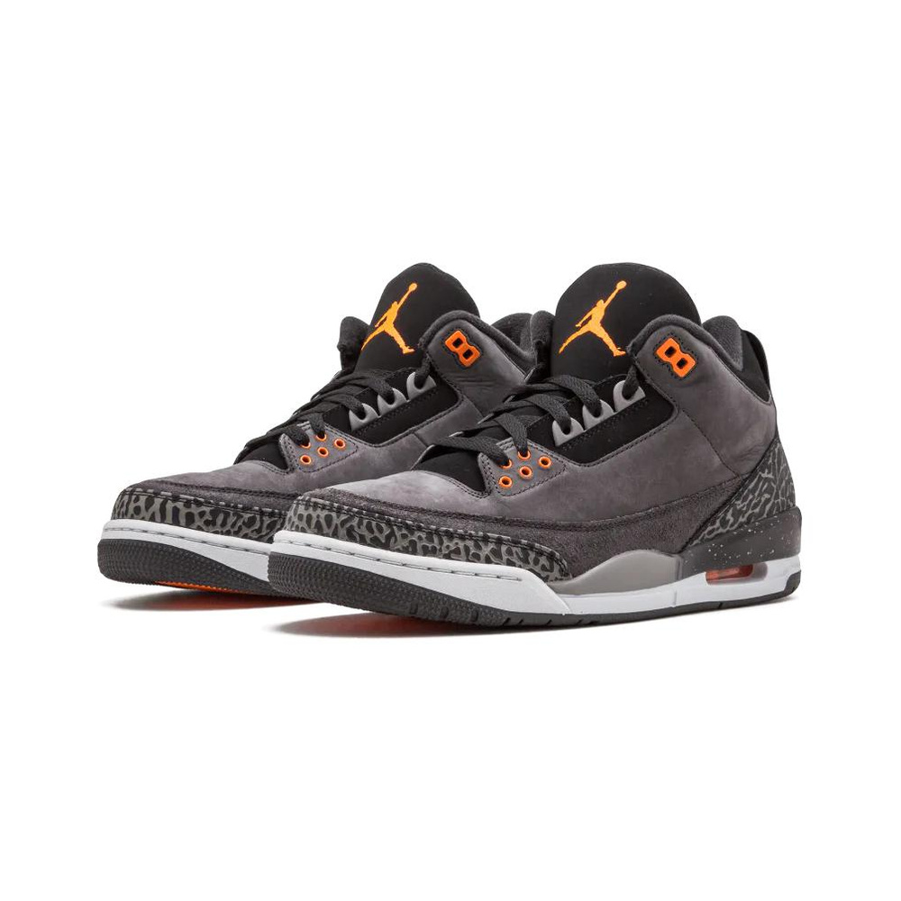 Air Jordan 3 'Black / Anthracite / Dark Smoke Grey / Black' Мужские