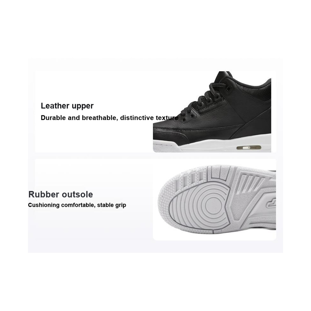 Air Jordan 3 'Football Grey / Aluminum / White / Anthracite' Мужские