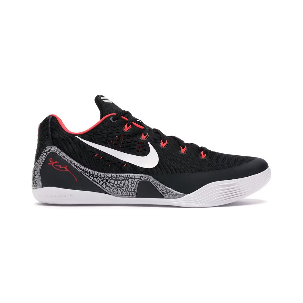 Nike Kobe 9 'Black / Cobalt Bliss / Dark Smoke Grey / Metallic Silver' Мужские