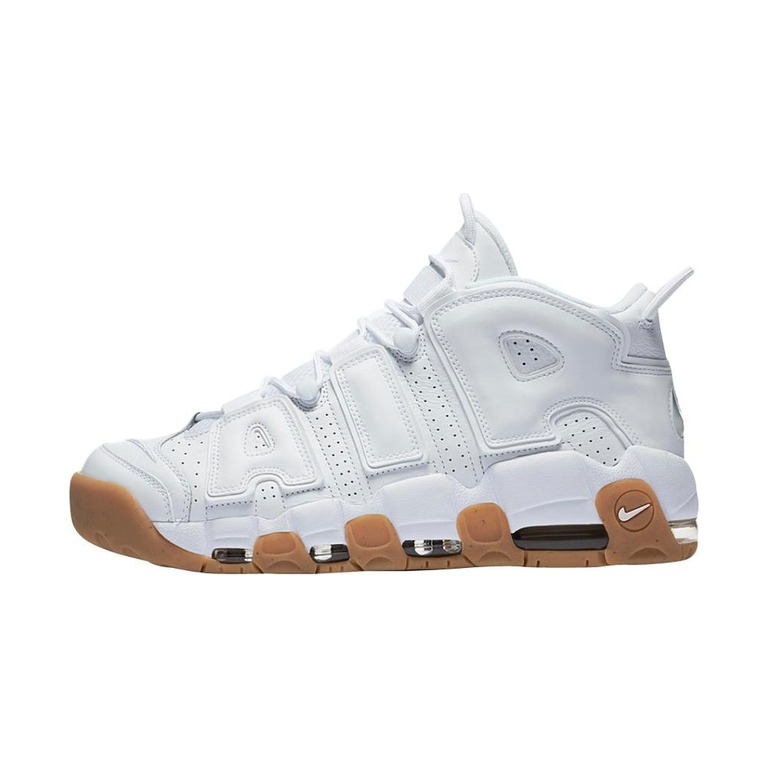 Nike Air More Uptempo 'White / Summit White / Gum Light Brown / Black' Мужские
