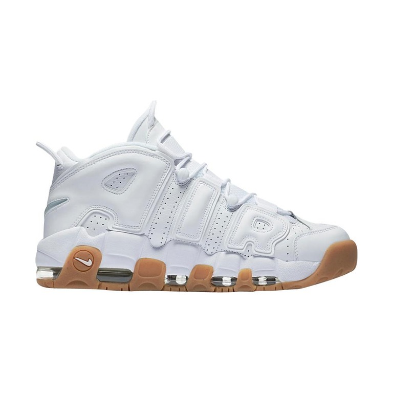 Nike Air More Uptempo 'White / Summit White / Gum Light Brown / Black' Мужские
