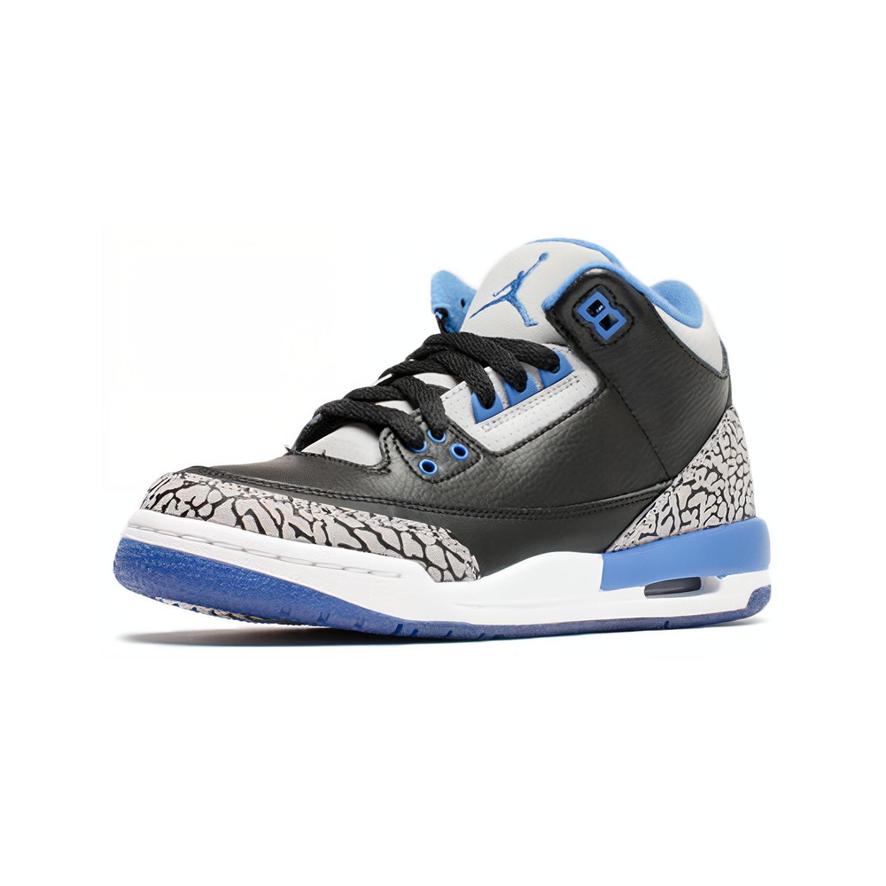 Air Jordan 3 'Off White / Barely Green / Malachite / Metallic Silver' Мужские