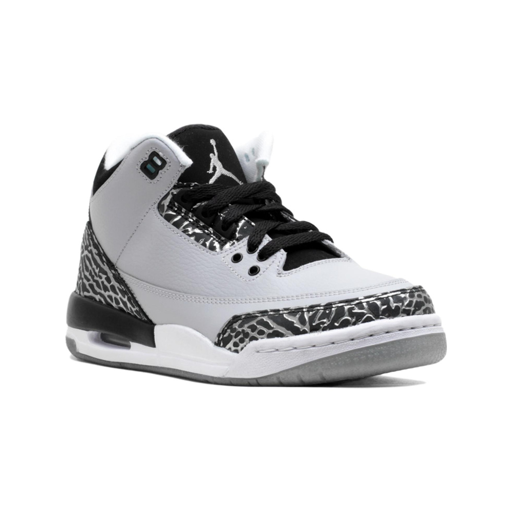 Air Jordan 3 'Black / Dark Smoke Grey' Мужские