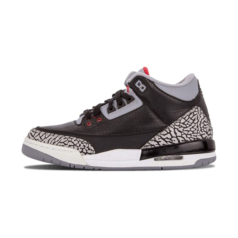 Air Jordan 3 'Black / Dark Smoke Grey' Мужские