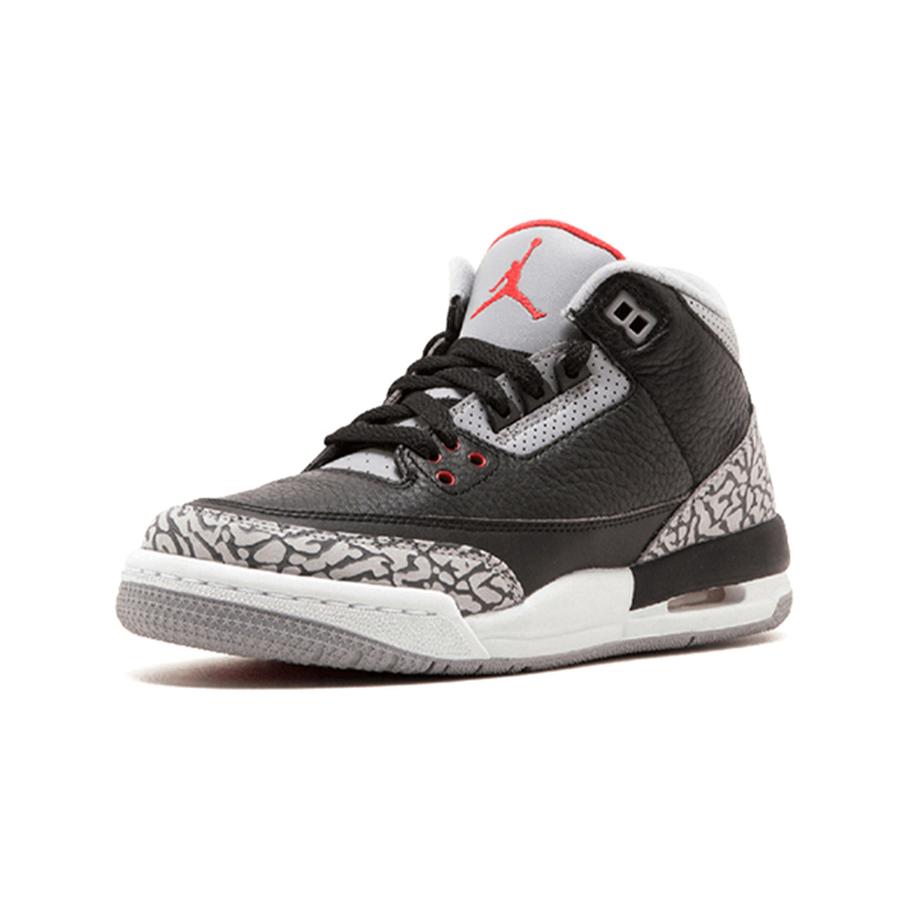 Air Jordan 3 'Black / Dark Smoke Grey' Мужские