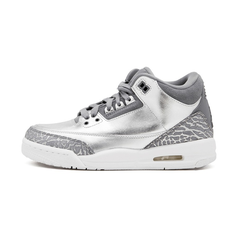 Air Jordan 3 'Pure Platinum / White' Мужские