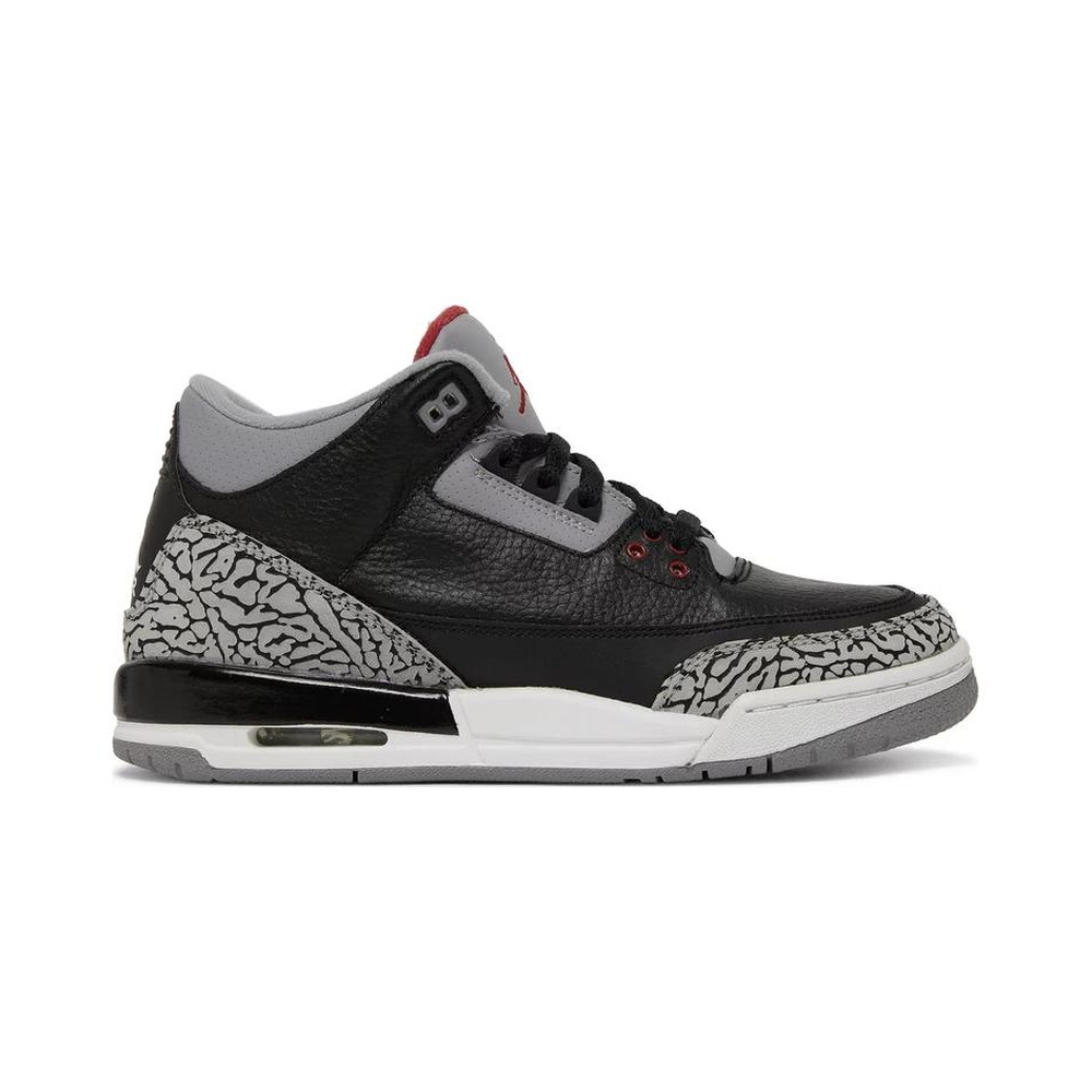 Air Jordan 3 'Black / White' Мужские