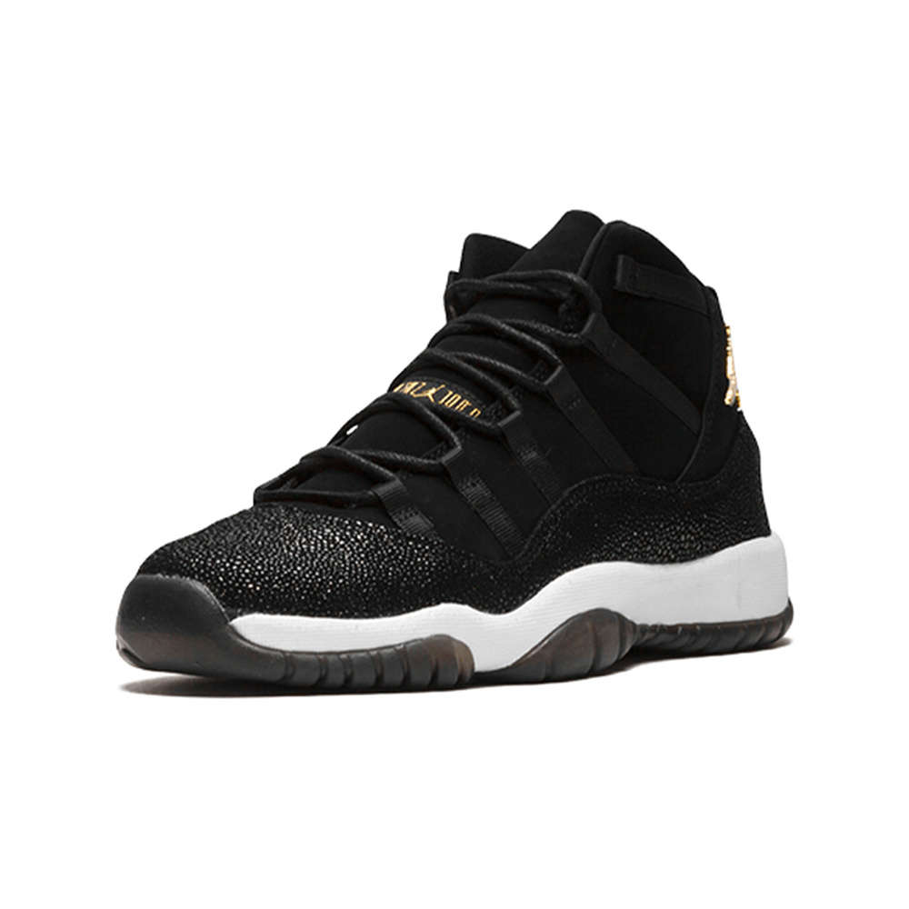 Air Jordan 11 'Black / Smoke Grey / Sunset Pulse / Metallic Silver' Унисекс
