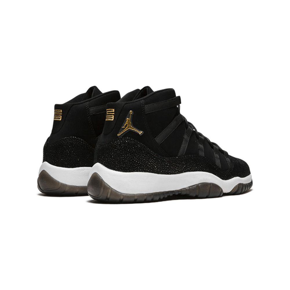 Air Jordan 11 'Black / Smoke Grey / Sunset Pulse / Metallic Silver' Унисекс