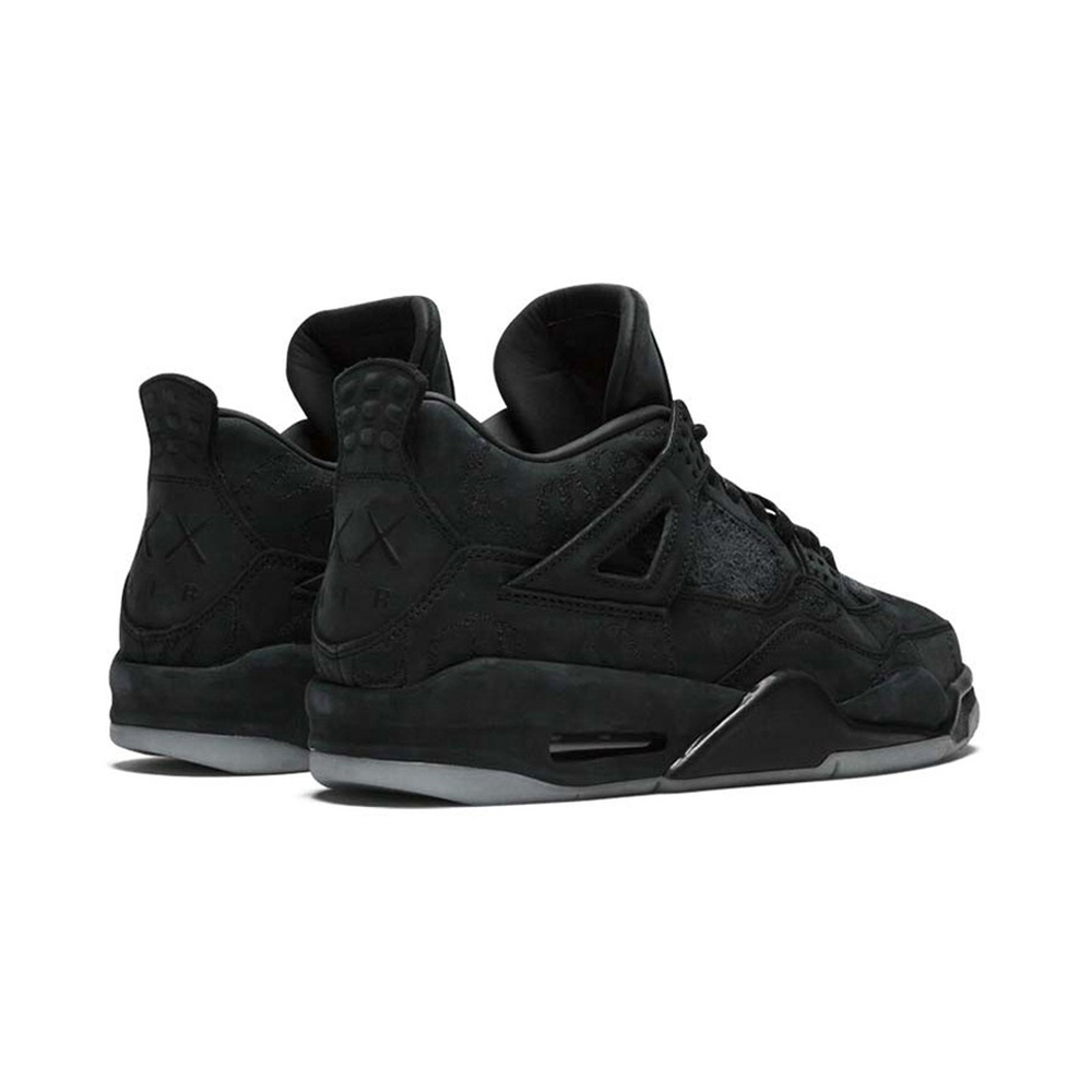 Air Jordan 4 'Black / Hyper Crimson / White / Chrome' Мужские