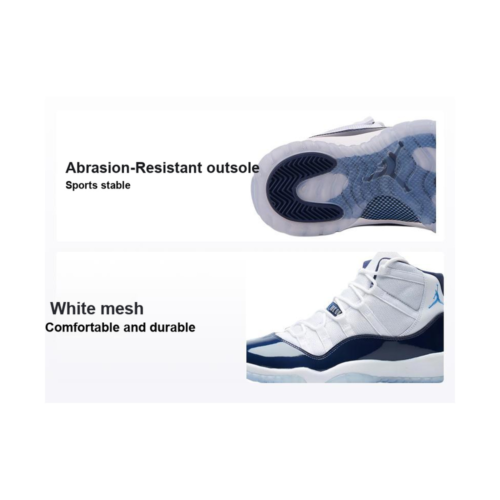 Air Jordan 11 'White / Hyper Royal' Унисекс