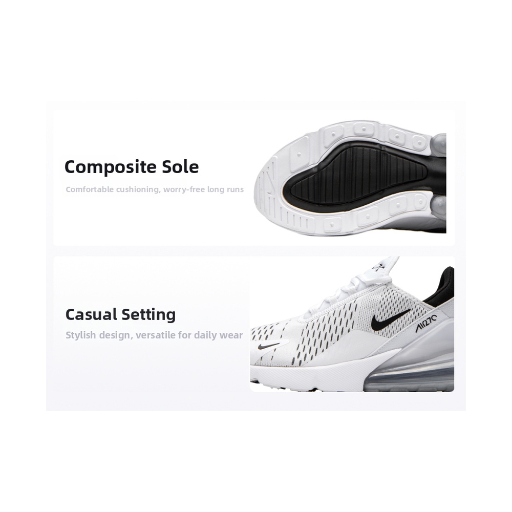 Nike Air Max 270 'White / Black' Женские
