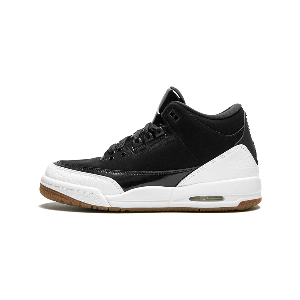 Air Jordan 3 'Black / Dark Smoke Grey' Мужские