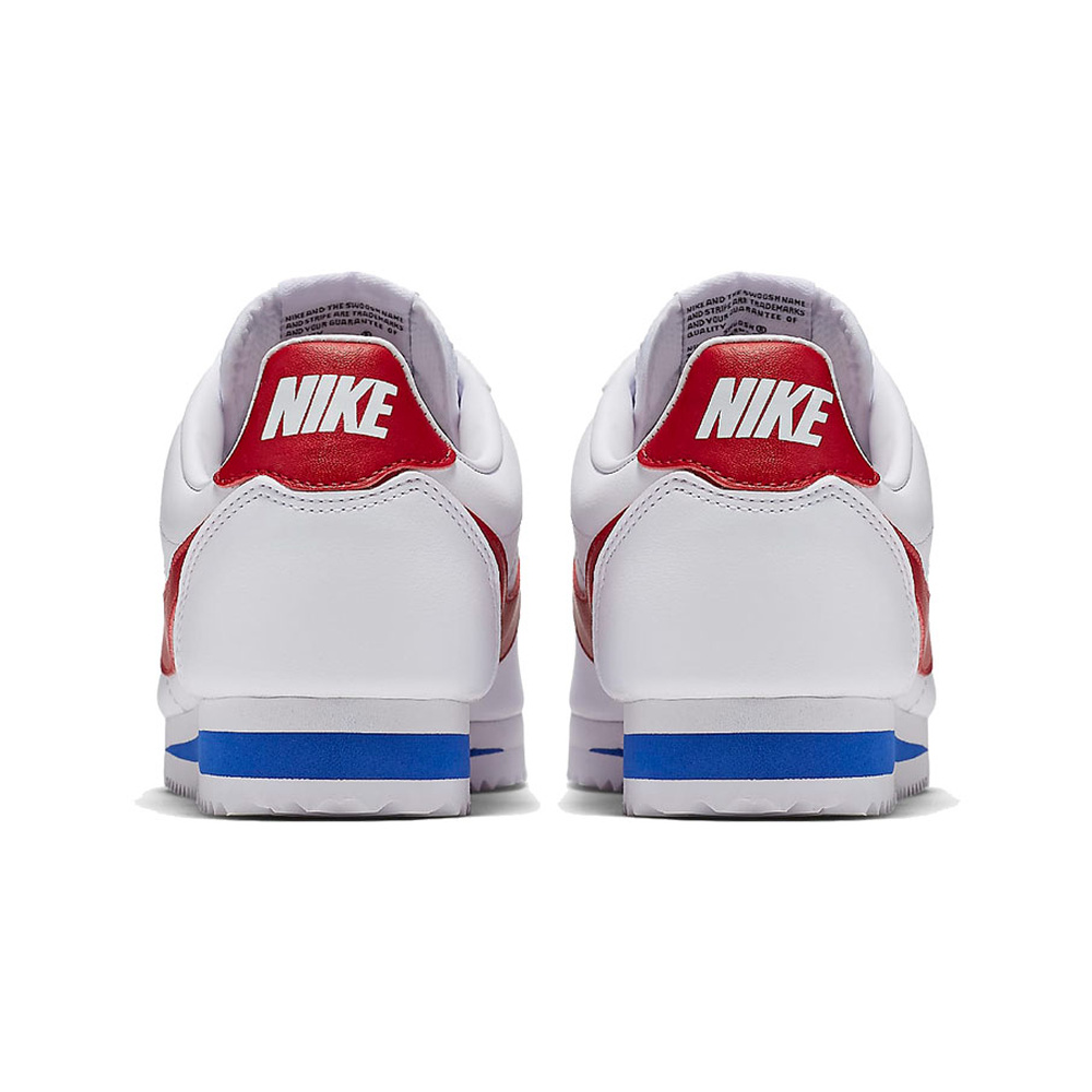 Nike Cortez 'White / Black / Bleached Lilac / Metallic Silver' Женские