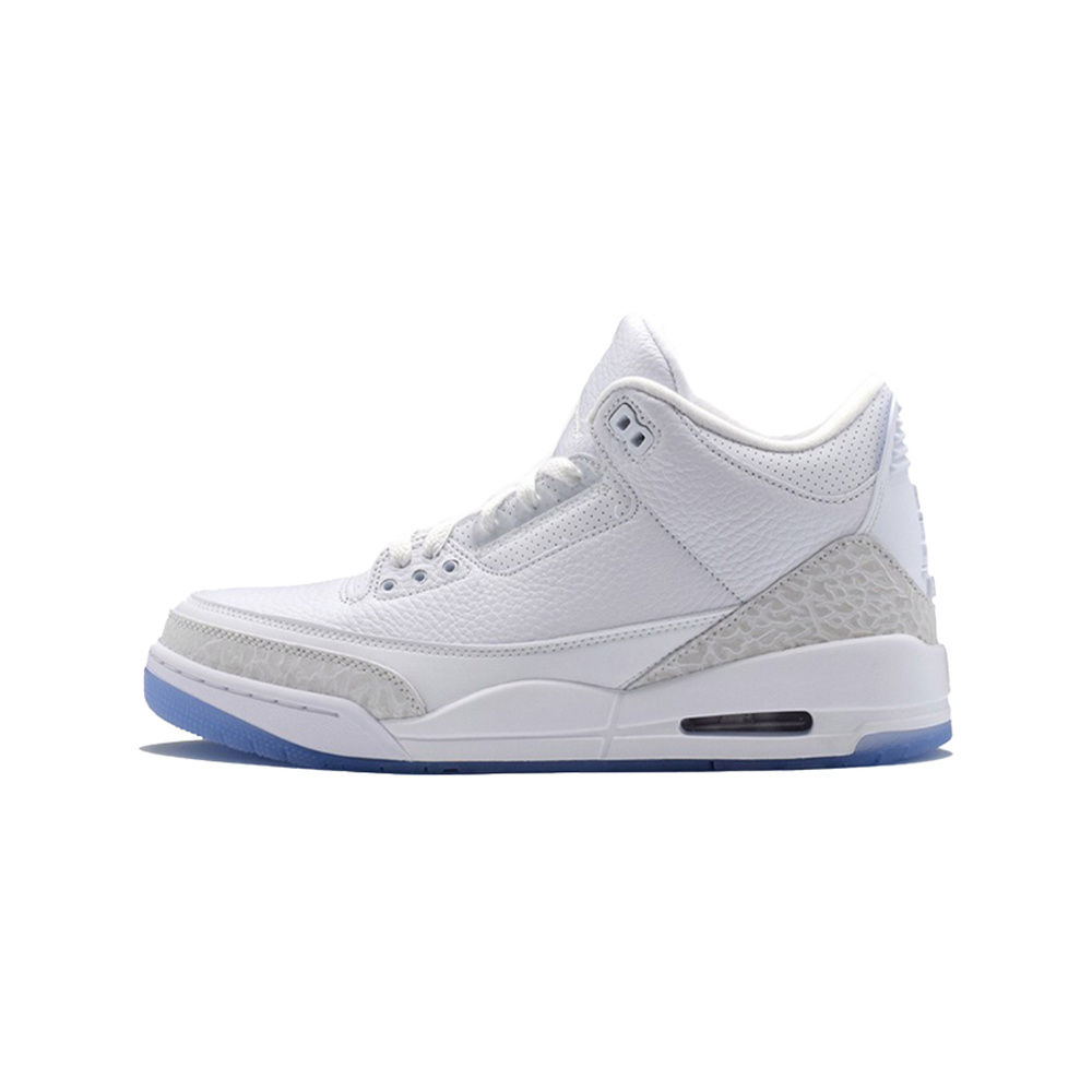 Air Jordan 3 'White / Vast Grey' Унисекс
