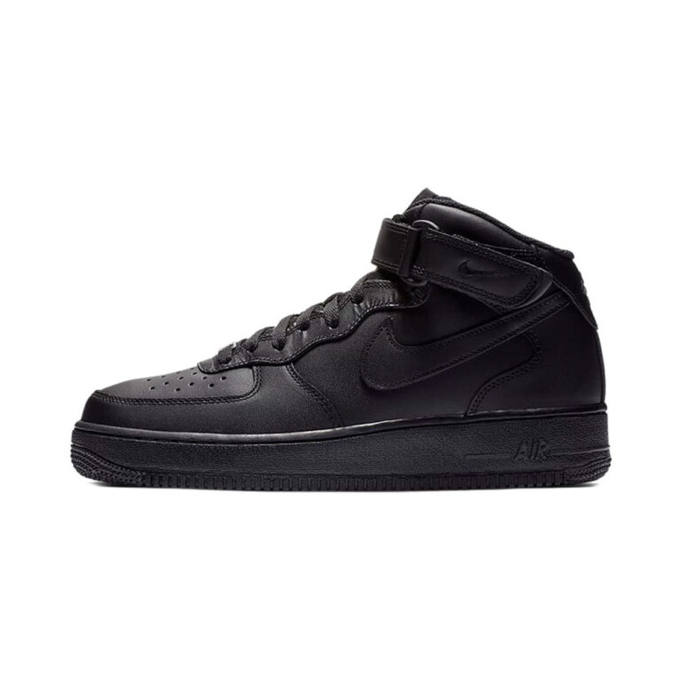 Nike Air Force 1 'Black / University Gold / Metallic Silver / White' Мужские