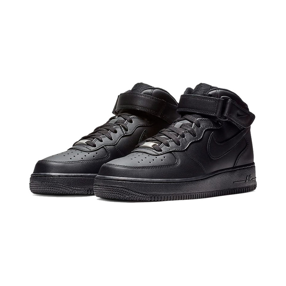 Nike Air Force 1 'Black / University Gold / Metallic Silver / White' Мужские