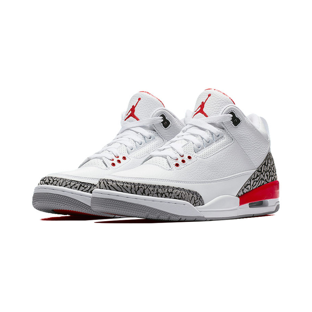 Air Jordan 3 'White / Pure Platinum' Мужские