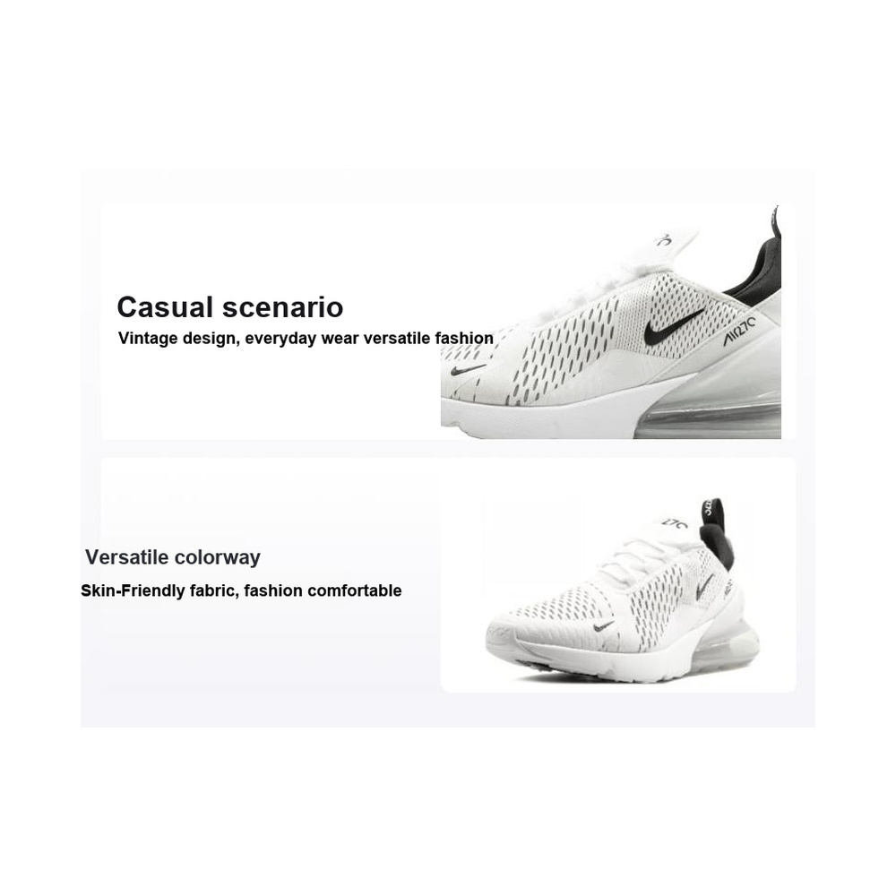 Nike Air Max 270 'White / Black' Мужские