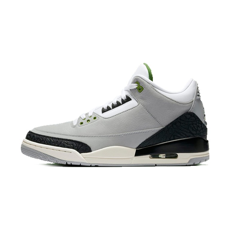 Air Jordan 3 'Black / Iron Grey / White' Мужские