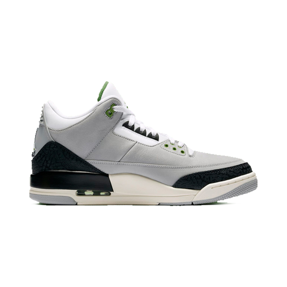 Air Jordan 3 'Black / Iron Grey / White' Мужские