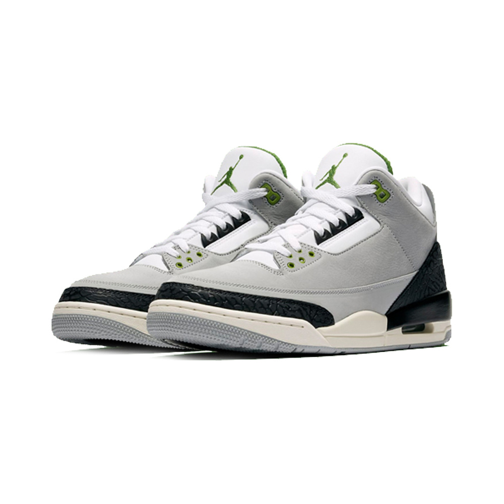 Air Jordan 3 'Black / Iron Grey / White' Мужские