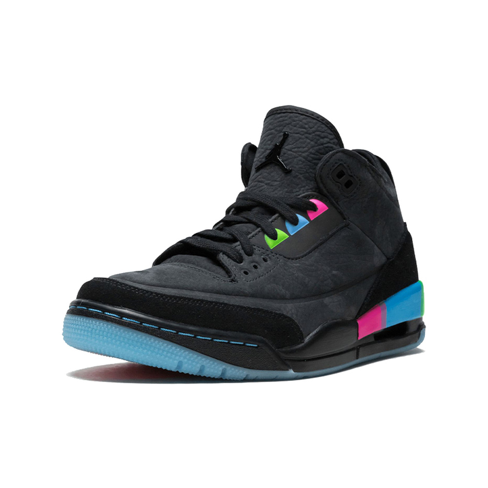 Air Jordan 3 'Black / Hyper Crimson / White / Chrome' Мужские
