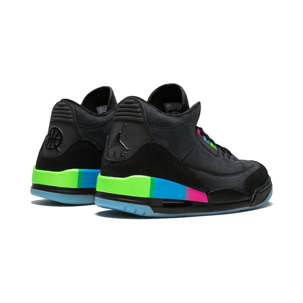 Air Jordan 3 'Black / Hyper Crimson / White / Chrome' Мужские