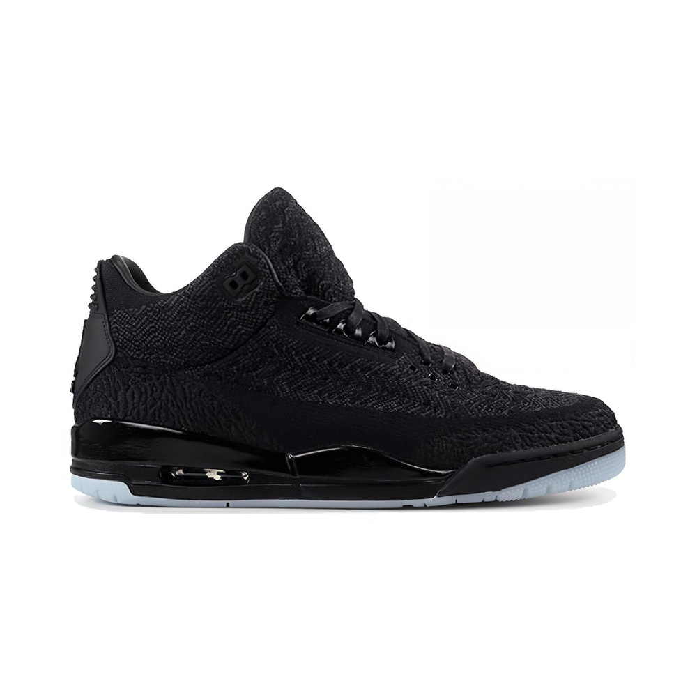 Air Jordan 3 'Black / Hyper Crimson / White / Chrome' Мужские
