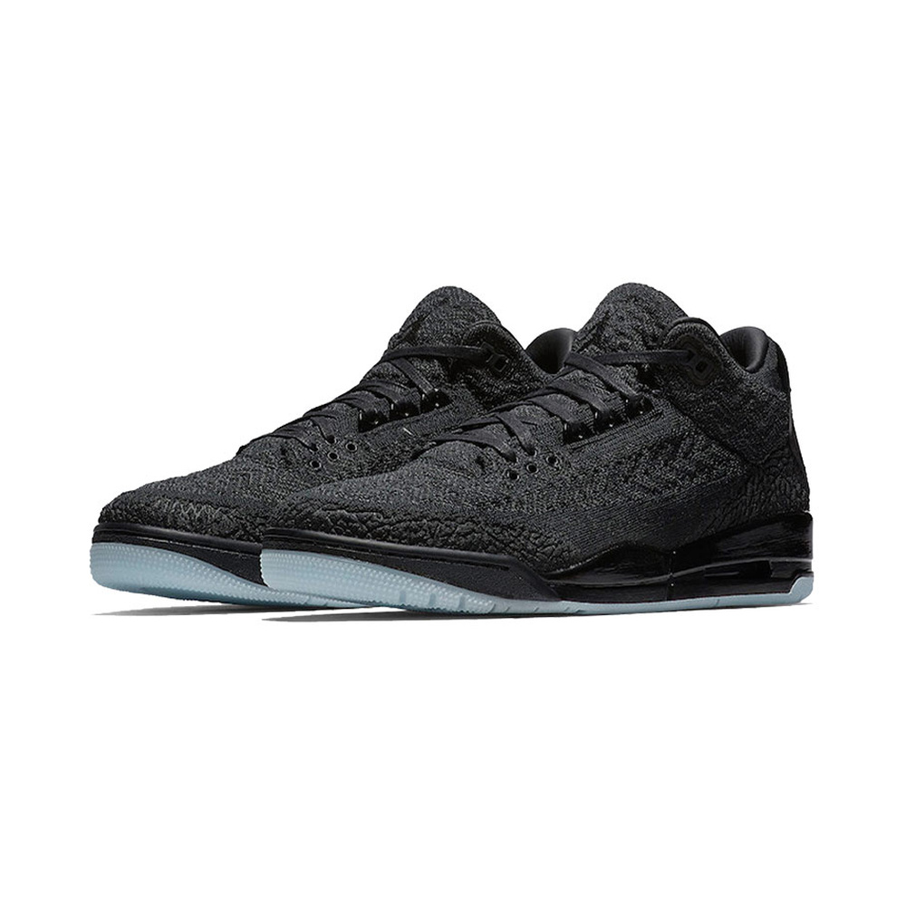 Air Jordan 3 'Black / Hyper Crimson / White / Chrome' Мужские