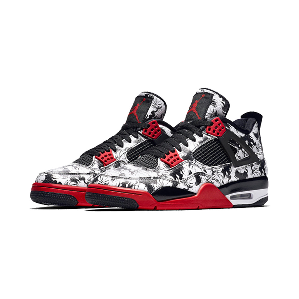Air Jordan 4 'Armory Navy / Black / Football Grey / Plum Dust' Мужские
