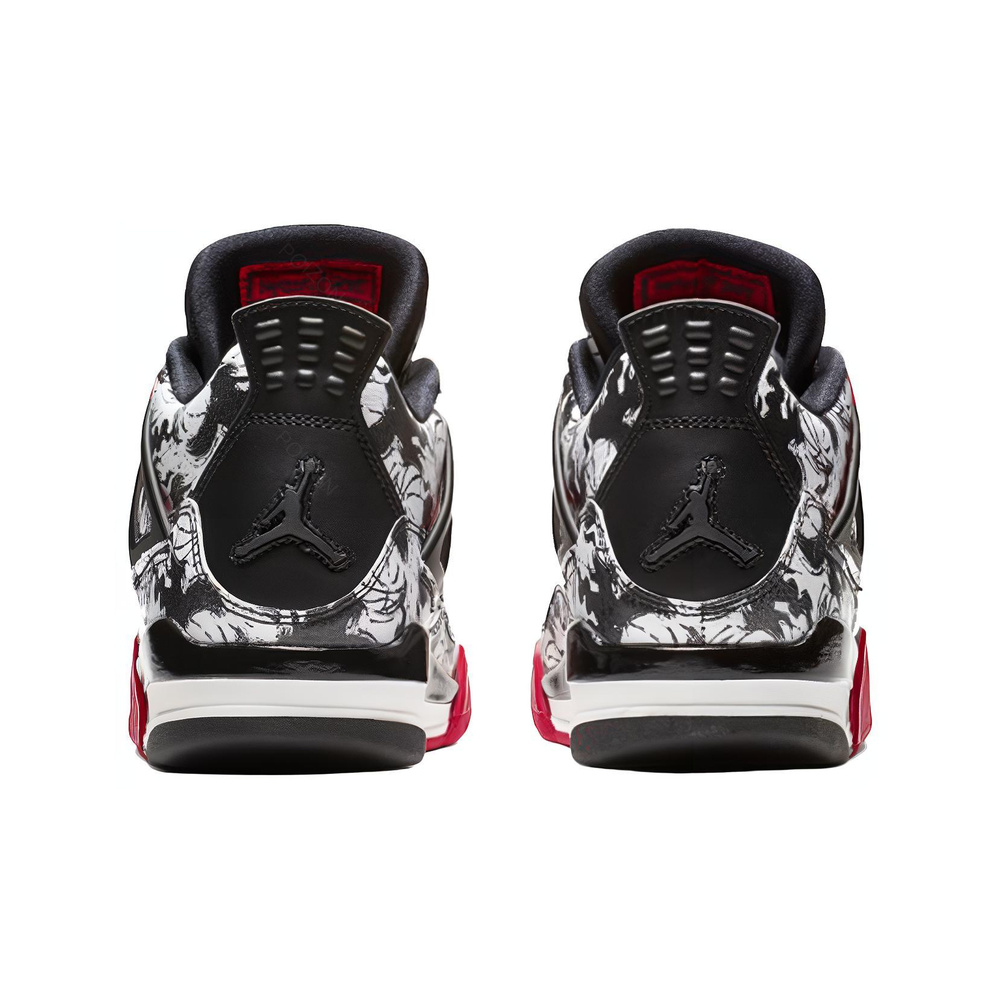 Air Jordan 4 'Black / Dark Smoke Grey / White' Мужские
