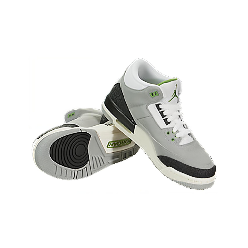 Air Jordan 3 'Black / Dark Smoke Grey' Унисекс