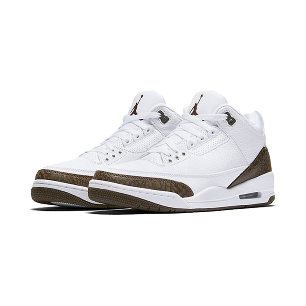 Air Jordan 3 'Summit White / Sail / Pink Smoke' Мужские