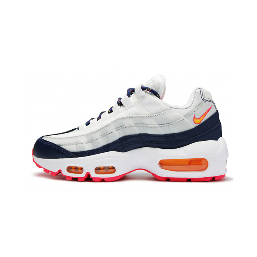 Nike Air Max 95 'White / Sail / Phantom / Metallic Silver' Женские