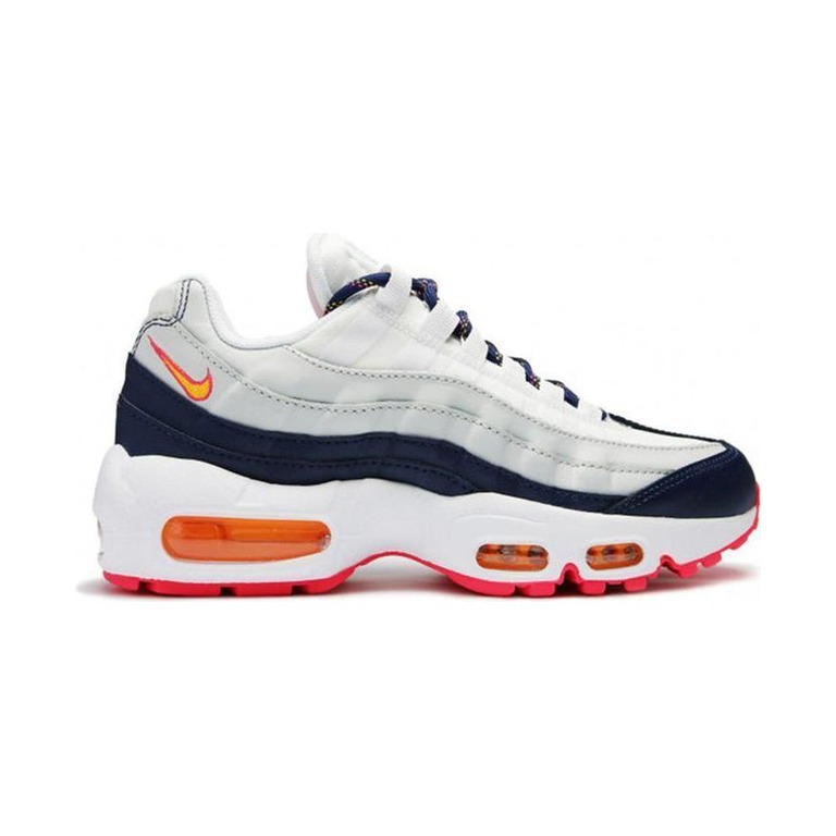 Nike Air Max 95 'White / Sail / Phantom / Metallic Silver' Женские