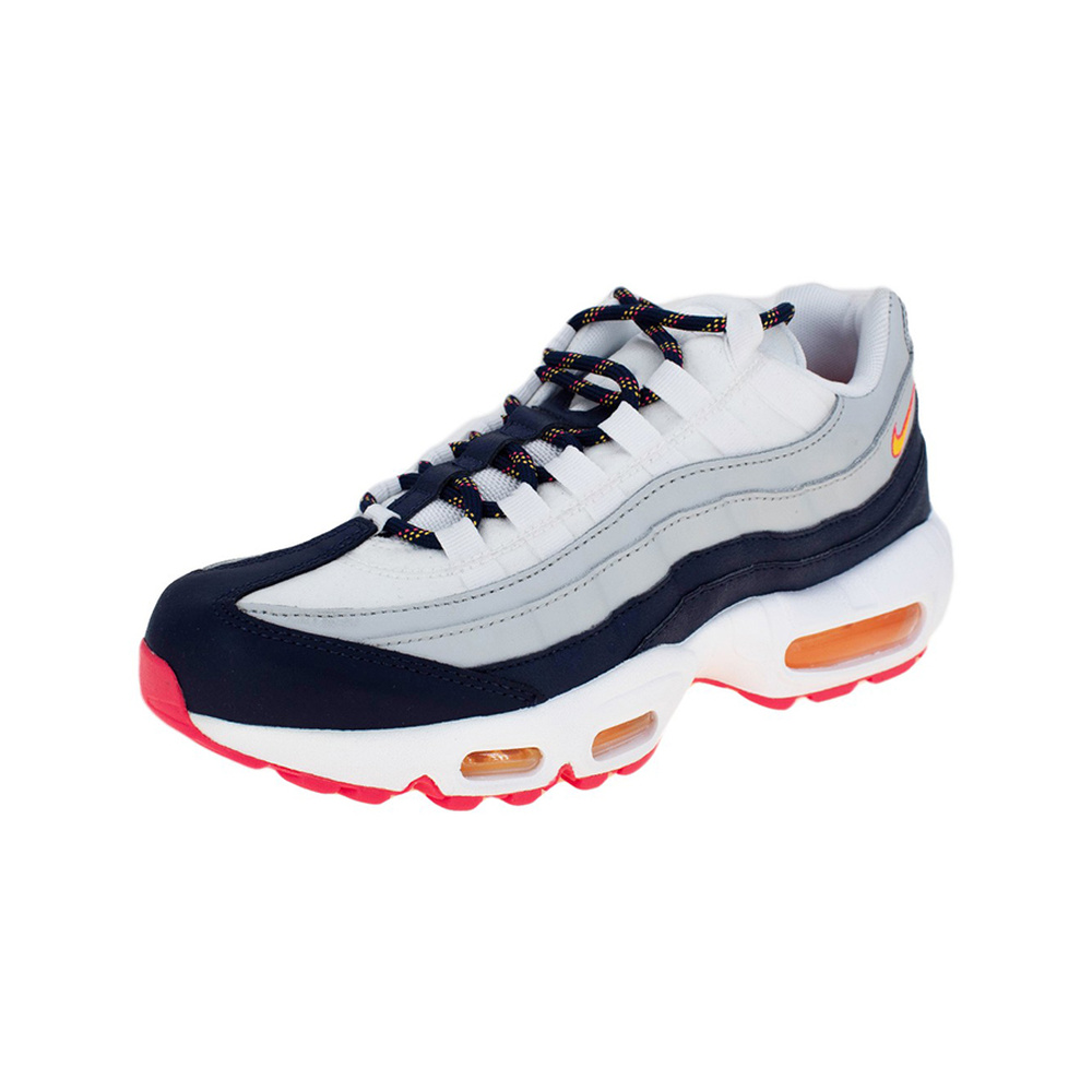 Nike Air Max 95 'White / Sail / Phantom / Metallic Silver' Женские