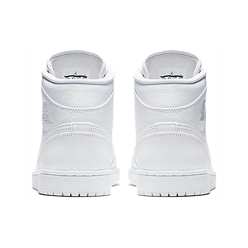 Air Jordan 1 Mid 'Medium Grey / Blue Tint / White' Мужские
