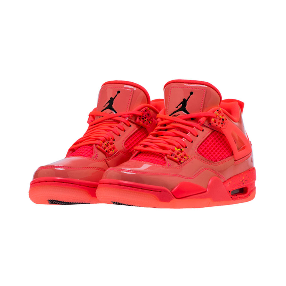 Air Jordan 4 'White / Grain / Metallic Gold Grain / Black' Женские